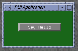 Simple PUI example